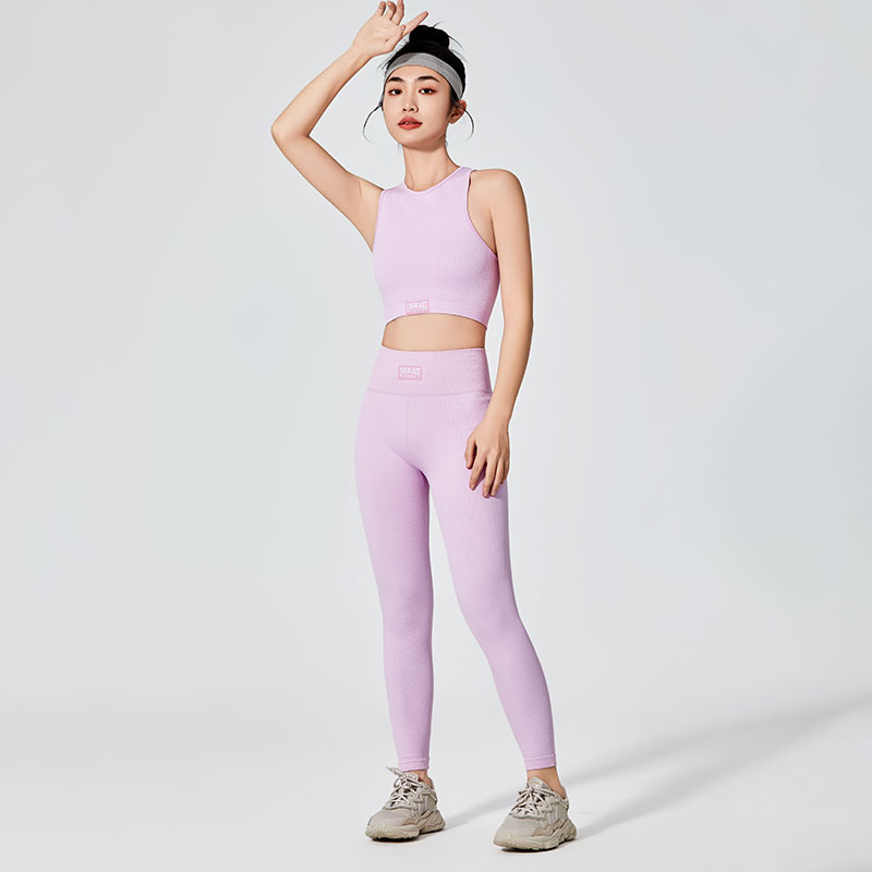 ແມ່ຍິງ Lilac ກິລາ leggings